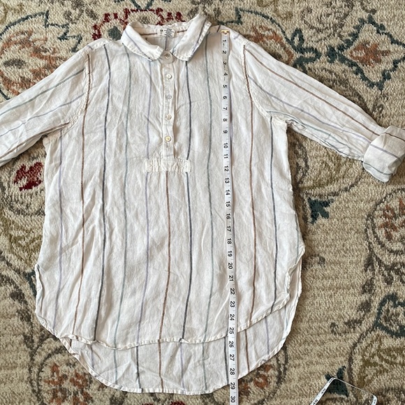 Artisan NY 100% Linen Top - Picture 9 of 10